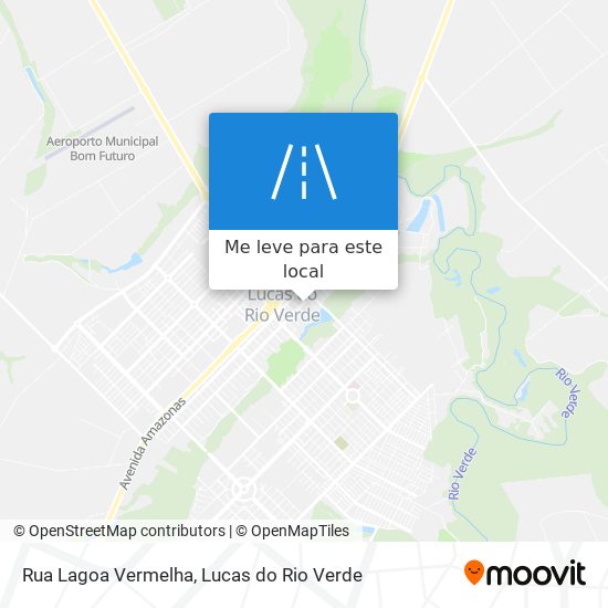 Rua Lagoa Vermelha mapa