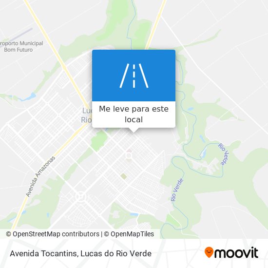 Avenida Tocantins mapa