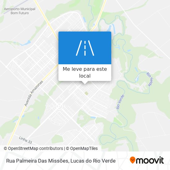 Rua Palmeira Das Missões mapa