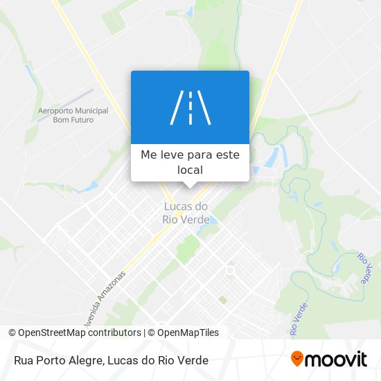 Rua Porto Alegre mapa