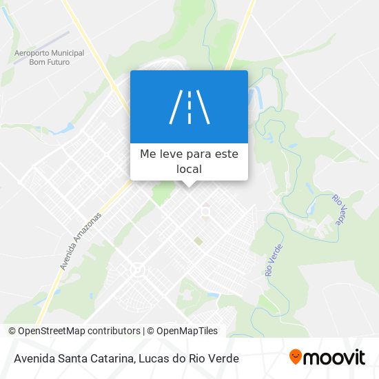 Avenida Santa Catarina mapa