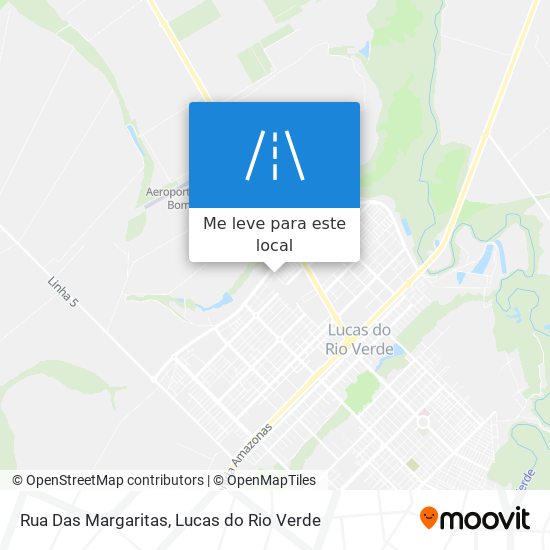 Rua Das Margaritas mapa