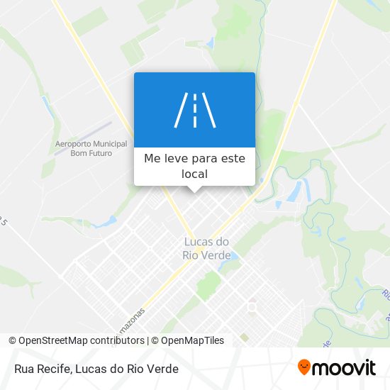 Rua Recife mapa