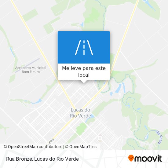 Rua Bronze mapa