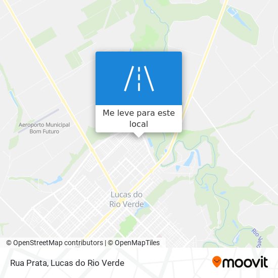 Rua Prata mapa