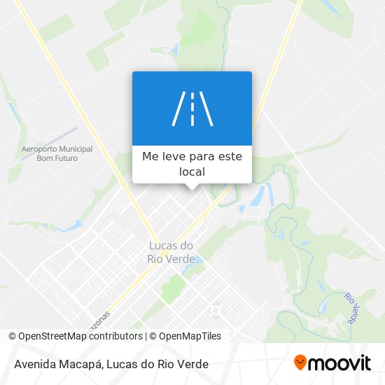 Avenida Macapá mapa