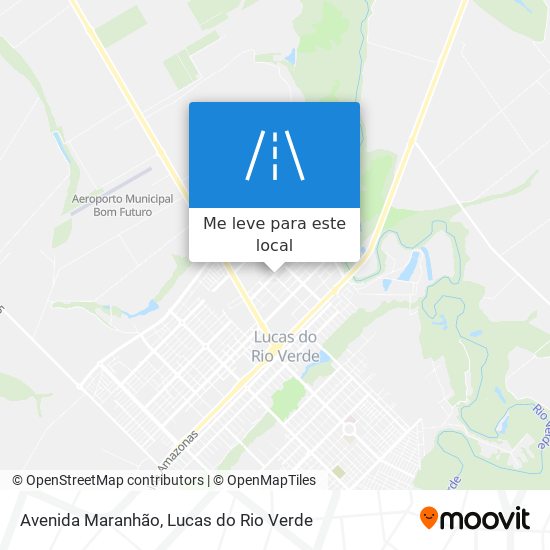 Avenida Maranhão mapa