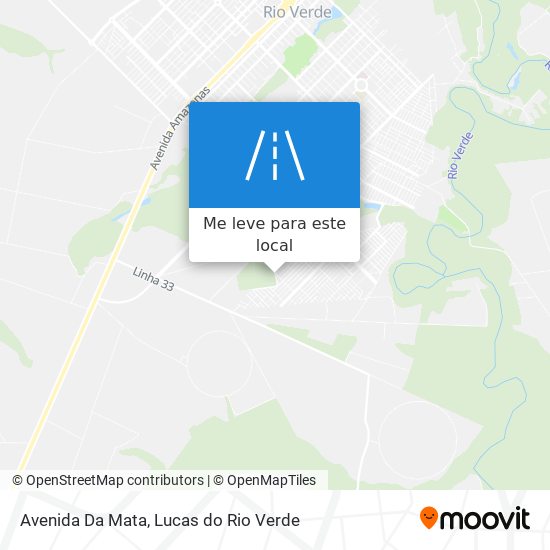 Avenida Da Mata mapa