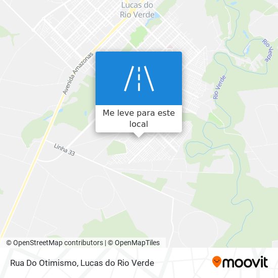 Rua Do Otimismo mapa