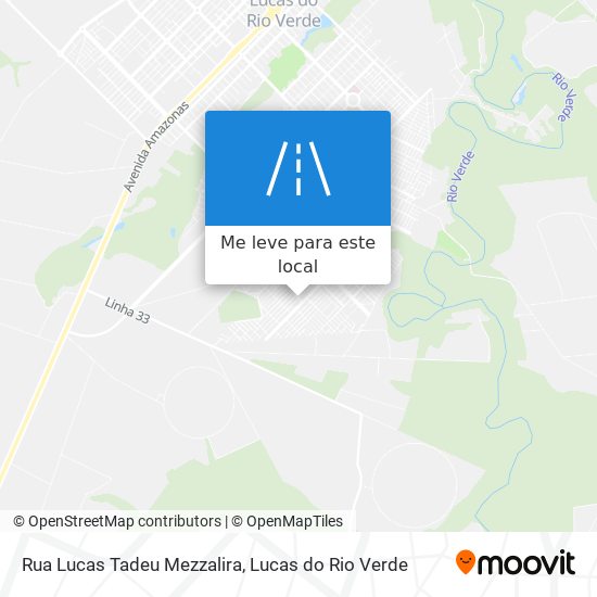 Rua Lucas Tadeu Mezzalira mapa