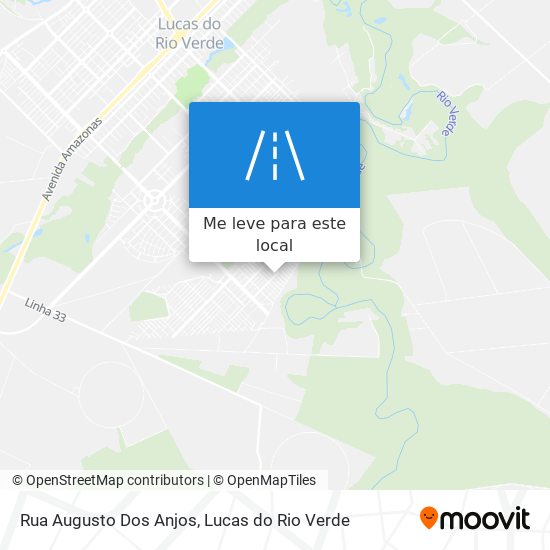Rua Augusto Dos Anjos mapa