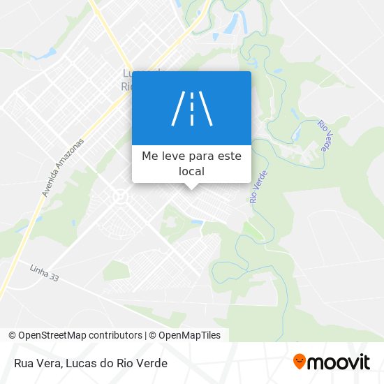 Rua Vera mapa