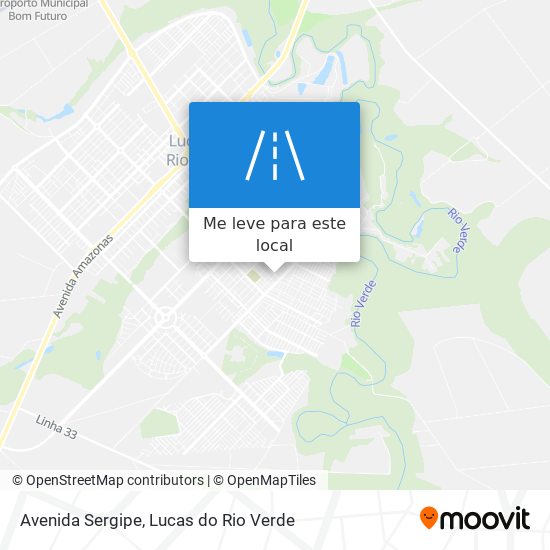 Avenida Sergipe mapa