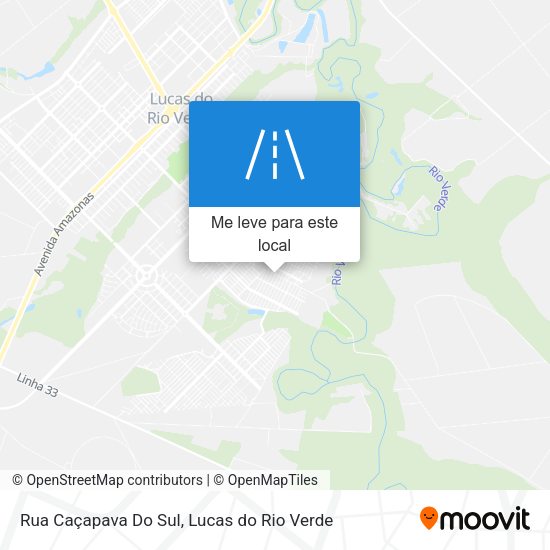 Rua Caçapava Do Sul mapa