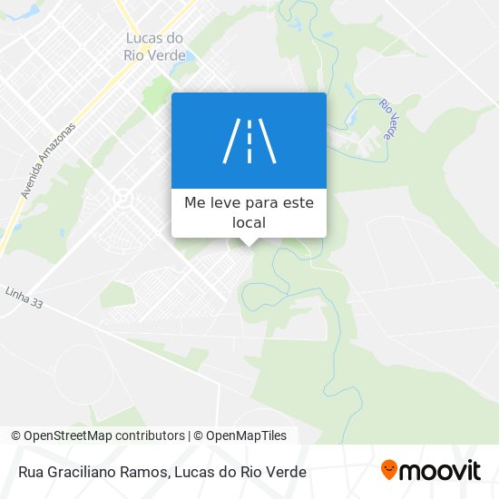 Rua Graciliano Ramos mapa