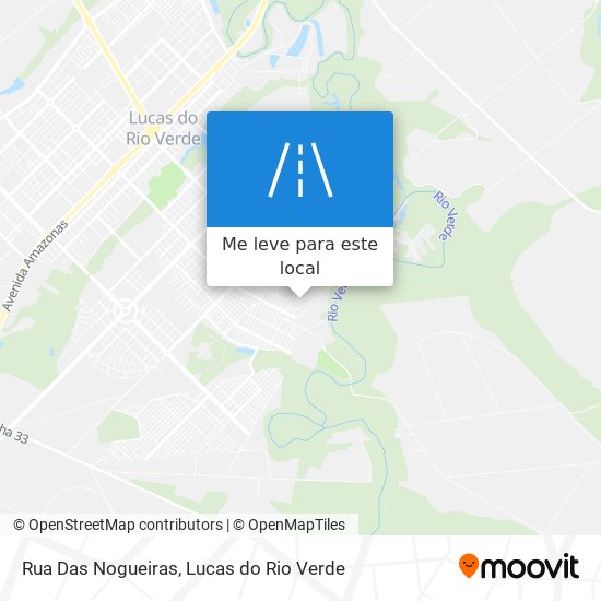 Rua Das Nogueiras mapa