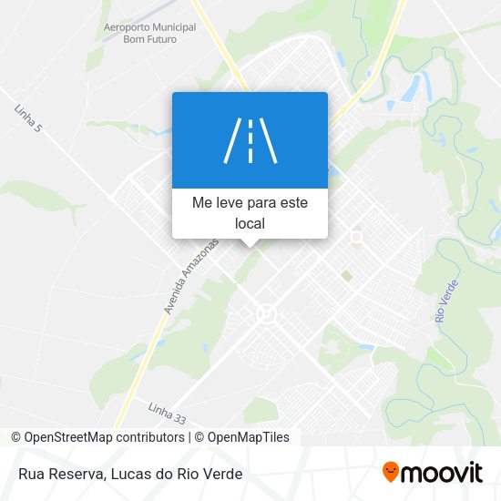 Rua Reserva mapa