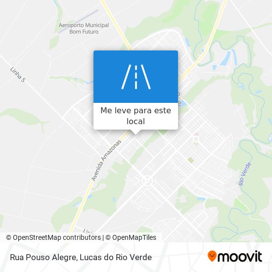 Rua Pouso Alegre mapa