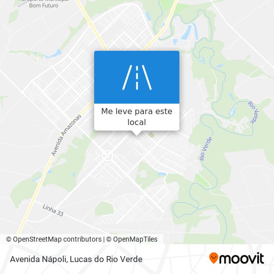 Avenida Nápoli mapa