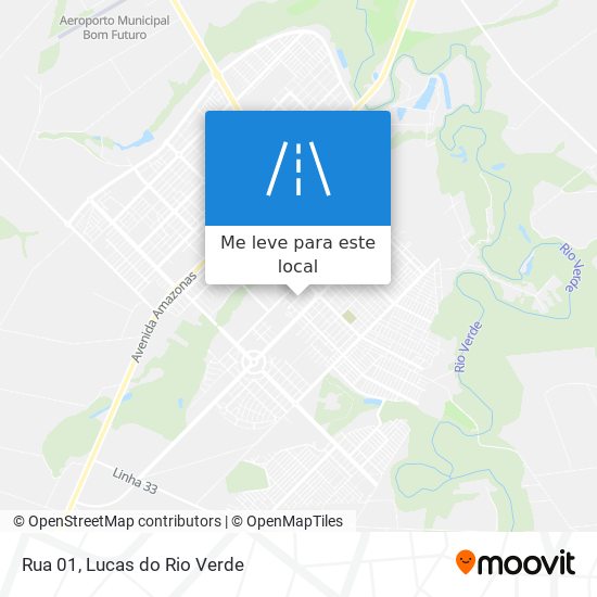 Rua 01 mapa