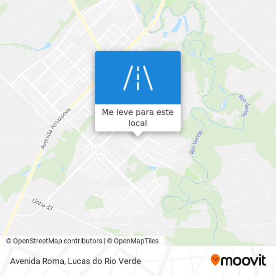 Avenida Roma mapa