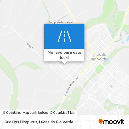 Rua Dos Uirapurus mapa