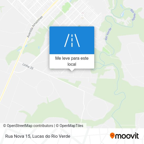 Rua Nova 15 mapa