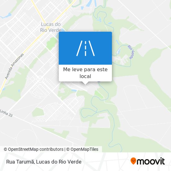 Rua Tarumã mapa