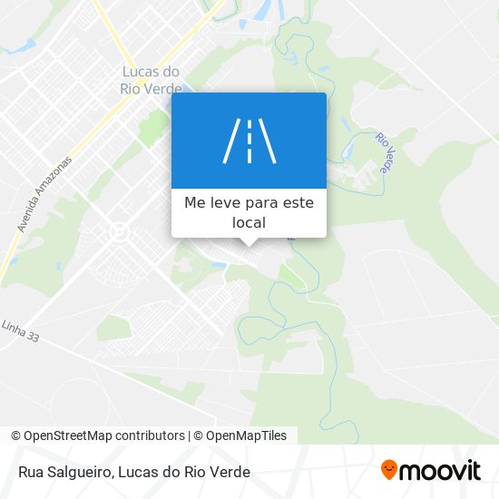 Rua Salgueiro mapa