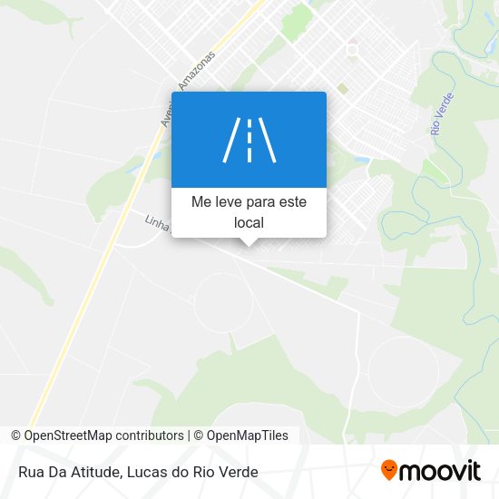 Rua Da Atitude mapa