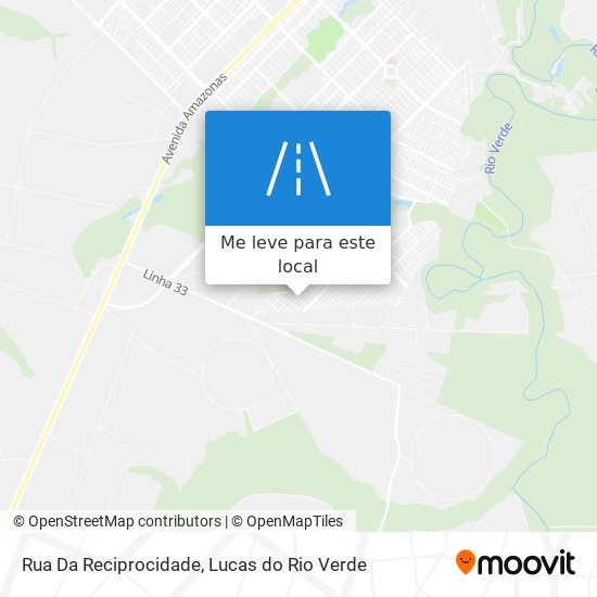 Rua Da Reciprocidade mapa