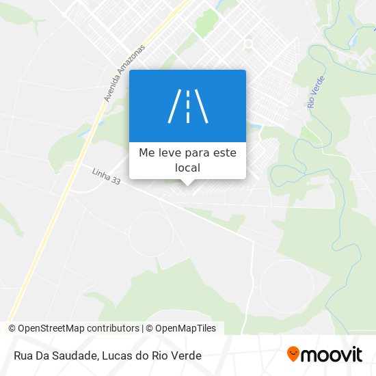 Rua Da Saudade mapa