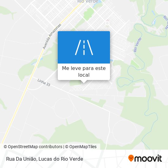 Rua Da União mapa