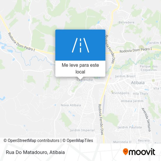 Rua Do Matadouro mapa