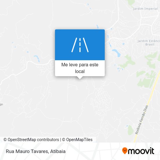 Rua Mauro Tavares mapa
