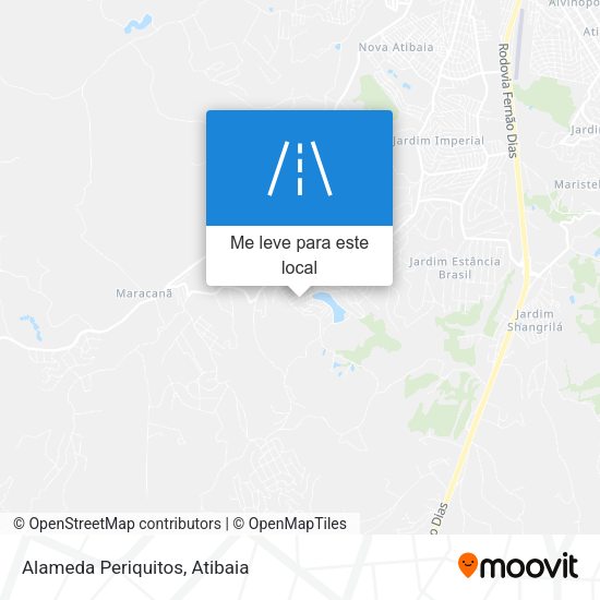 Alameda Periquitos mapa