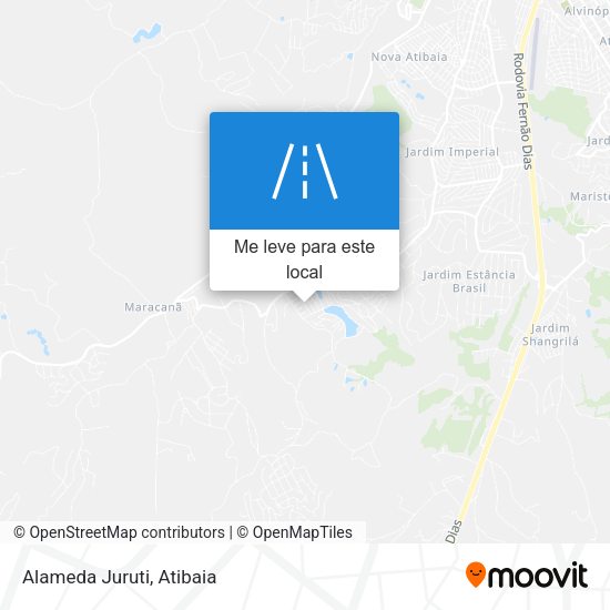 Alameda Juruti mapa