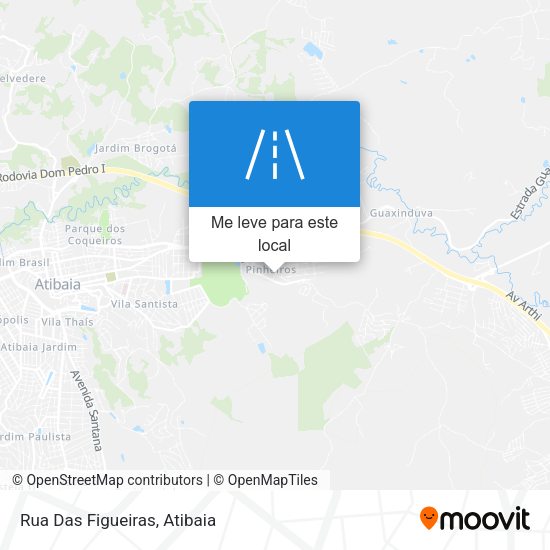 Rua Das Figueiras mapa