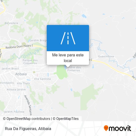 Rua Da Figueiras mapa