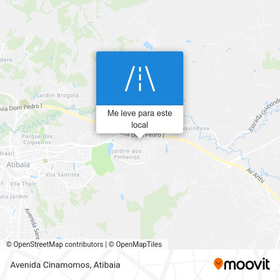 Avenida Cinamomos mapa