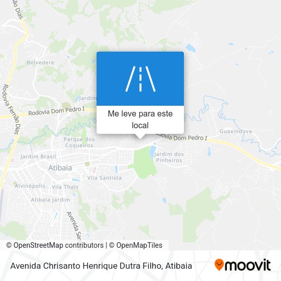 Avenida Chrisanto Henrique Dutra Filho mapa