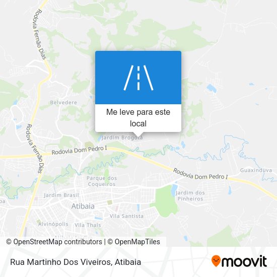 Rua Martinho Dos Viveiros mapa