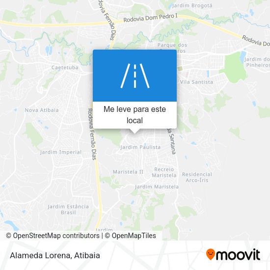 Alameda Lorena mapa