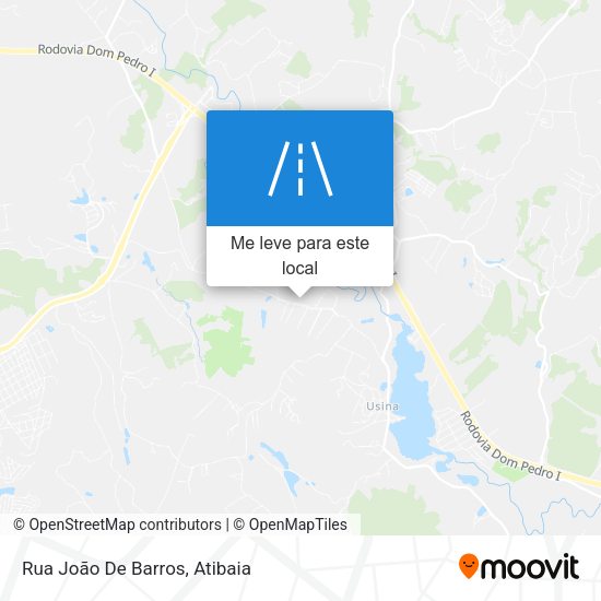 Rua João De Barros mapa