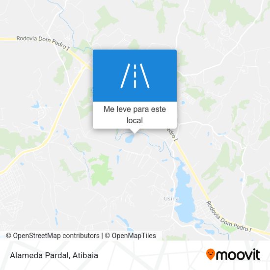 Alameda Pardal mapa