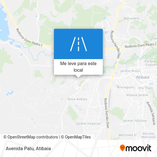 Avenida Palu mapa