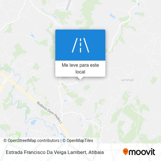 Estrada Francisco Da Veiga Lambert mapa
