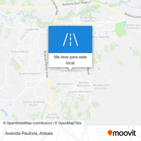 Avenida Paulista mapa