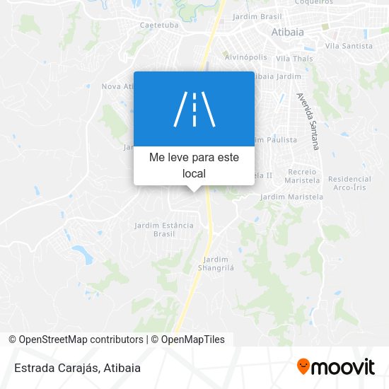Estrada Carajás mapa