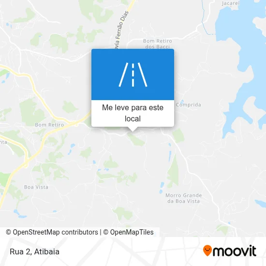 Rua 2 mapa